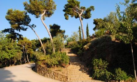 Montjuic hill, Barcelona, Spain.